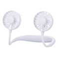 thumbnail image 4 of 3rd Generation Hands Free Neck Hanging Aromatherapy Fan With LED Light Long Battery Life, Portable Silent Personal Cooling Fan For Sports Outdoor Travel, Wearable Mini Neck Fan With Aroma Diffuser, 4 of 7