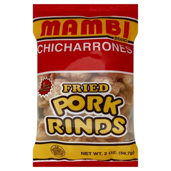 Mambi Chicharrones Fried Pork Rinds, 4 oz.