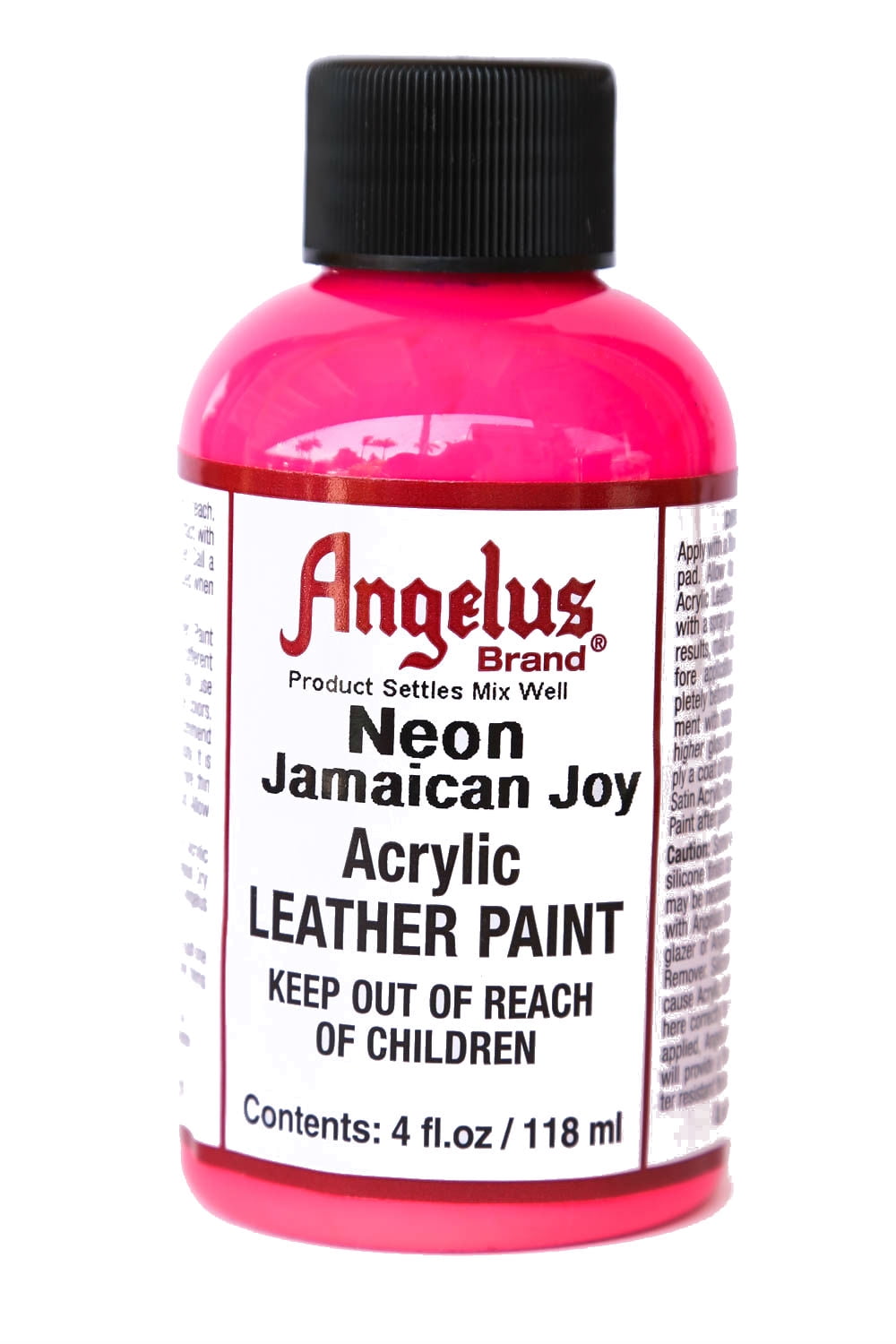 Angelus Acrylic Leather Dye/Vinyl Paint, 4 oz