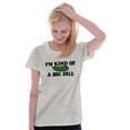 thumbnail image 4 of Kind Of Big Dill Food Funny Pickle Womens Fitted Plus Size Graphic Tee Brisco Brands 2X, 4 of 5