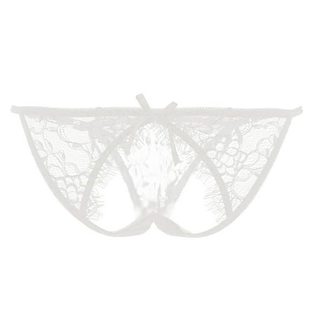 

Lingerie For Women Naughty Play Underpants Solid T-Back Panties Nightwear