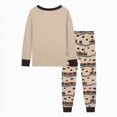 thumbnail image 5 of NOLDARES Enfants Toddler Long Sleeve Cartoon Pattern Pajamas Soft Kids Fall Winter Pijama(M531-Green), 5 of 5
