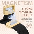 thumbnail image 4 of Wearlizer Magnetic Stretchy Band Compatible with Versa 4/3/Sense 2/Sense, Celtic Knot Elastic Nylon Watch Strap for Women Men, Dressy Soft Fabric Wristband with Magnetic Clasp, 4 of 7