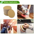 thumbnail image 4 of Unique Bargains Universal 5" 150 Grit Sanding Discs Hook Loop Sanding Sheets Aluminum Oxide 100Pcs, 4 of 6