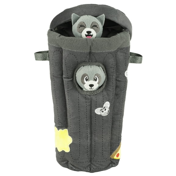 Outward Hound Hide A Raccoon Plush Dog Toy Puzzle