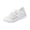 White, variant on Willtoo Women’s Slip‑On Mesh Walking Shoes, Elastic Strap Breathable Platform Casual Sneakers, Lightweight Non‑Slip Summer Sport Trainers for Outdoor Travel Shopping Daily Occasions
