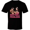 thumbnail image 1 of Meatball Problems Snooki Jersey Shore T Shirt Black, 1 of 1
