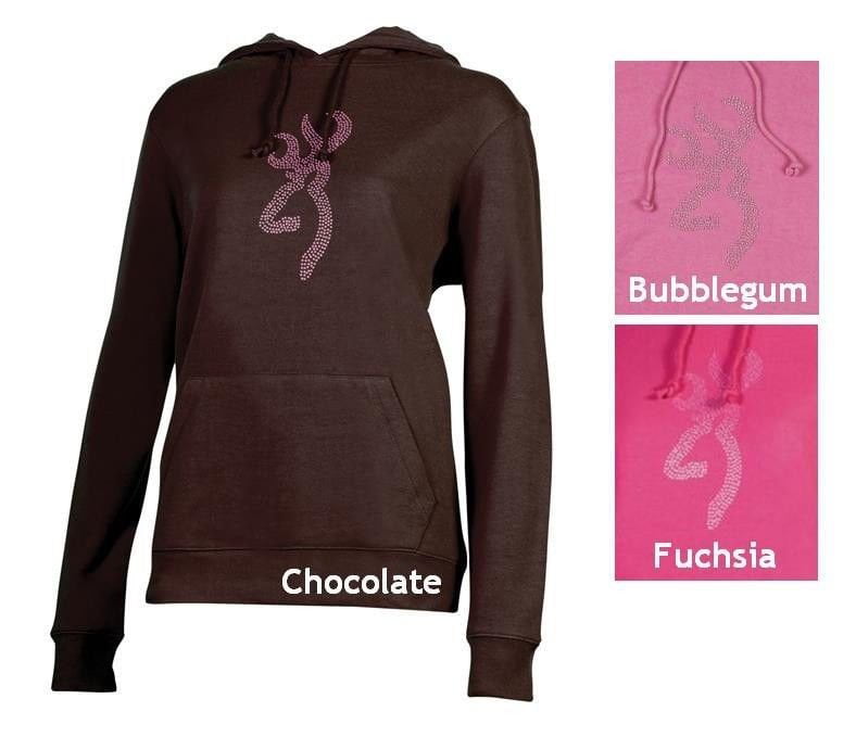 Youth Girls Browning Buckmark Mossy Oak Ultra Pink Long Sleeve Shirt Size L-XL 