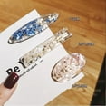 thumbnail image 4 of 2 Pcs Barrettes à Cheveux pour Femmes Accessoires, Pinces à Cheveux en Résine Acrylique, 4 of 7