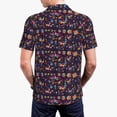 thumbnail image 6 of Salouo Mexican Flowers Birds for Men's Short Sleeve Polo Shirts,Polo Shirts for Men Performance Short Sleeve Golf Shirt Athletic Casual Collared T-Shirt-Large, 6 of 8