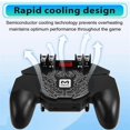 thumbnail image 3 of MEMO DL100 Rechargeable Cooling Game Pad- 6-Finger Mobile Gaming Controller for , Conductor Cooling Technology, 3 of 5
