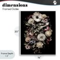 thumbnail image 4 of Stupell Industries Glam Pale Yellow Roses Cluster White Framed Giclee Art, 16 x 20, by Carl Kravats, 4 of 8