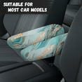 thumbnail image 3 of Yuyamidu Blue Marble Print Car Seat Armrest Covers Fashion Auto Arm Rest Decorative Cover 2pcs Soft Seat Arm Rest Protective Cover for Trucks Cars Sedans, 3 of 7