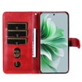 thumbnail image 4 of Estuche de Cuero PU con Cierre para OPPO Reno 11 5G , Funda Protectora con Billetera y Correa, 4 of 6