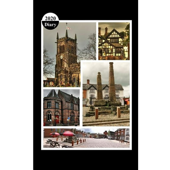 Planners One Year 2020: Sandbach Market Town Cheshire: Diary Weekly Spreads January to December (Paperback)