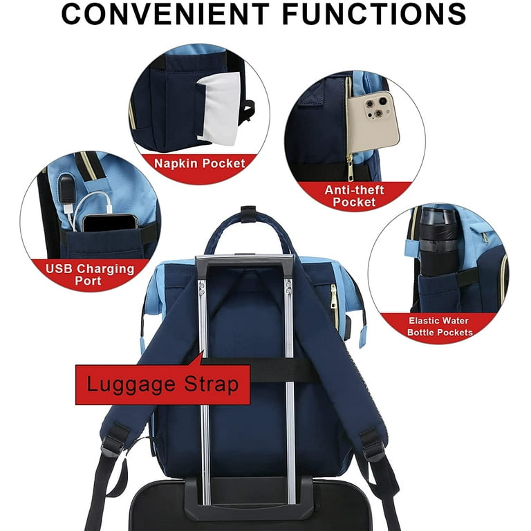 YOUI GIFTS Laptop Backpack for Women Fashion Business Computer