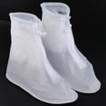 thumbnail image 1 of Zapatos de nieve con estilo Cubrezapatos Equipo Zapatos con cremallera Cubierta de lluvia para jardinería Senderismo METRO Cola Funda impermeable para botas de lluvia, 1 of 8