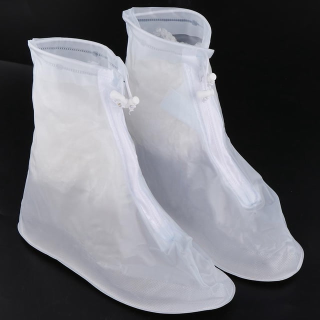 Zapatos de nieve con estilo Cubrezapatos Equipo Zapatos con cremallera Cubierta de lluvia para jardinería Senderismo METRO Cola Funda impermeable para botas de lluvia
