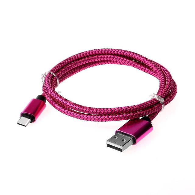 HEVIRGO 1/2/3m Fast Data Charger Type C USB Charging Cable for Samsung Galaxy S8 A5 A7