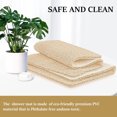thumbnail image 4 of GoXteam Non Slip Shower Mats for Inside Shower, 16x24 Inch, Anti-Slip Bathtub Mats for Bathroom, Foot Scrubber Loofah Bath Mats for Shower, Quick Drying Shower Stall Mats, Beige, 4 of 7