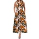 thumbnail image 1 of Vestido de mujer sin mangas con cuello redondo y bolsillo floral vintage grande OAVQHLG3B Store  lin121212, 1 of 5
