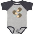 thumbnail image 3 of Inktastic Hedgehog Gifts for Girls Girls Baby Bodysuit, 3 of 5