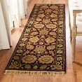 thumbnail image 2 of Hand-Tufted Rug in Burgundy & Black (4 ft. x 6 ft.), 2 of 5
