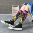 thumbnail image 3 of Lsque Colorful Pug Printed Crew Socks Men's Women's LightWeight Thin Casual Calf Socks ,Knee High Socks,Cotton Socks, 3 of 9