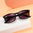 thumbnail image 6 of 4 Pairs of Square Oversized Tinted Bifocal Reading Glasses 1.50 Sunglasses for Women Gradient Personalized Fashion Fishing Readers +1.50 Strength UV, 6 of 6