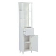 thumbnail image 2 of A&E Bath and Shower Weyburn II Modern Wood Standing Storage Cabinet in White, 2 of 2