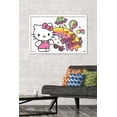 thumbnail image 3 of Hello Kitty - Retro Rainbow Wall Poster, 14.725" x 22.375", 3 of 4
