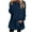 Dark Blue, variant on Jamicy Sleepshirts for Women Loose Soft Fuzzy Fleece Sweatshirt Dress Pullovers Cute Long Sleeve Warm Winter Loungewear for Women