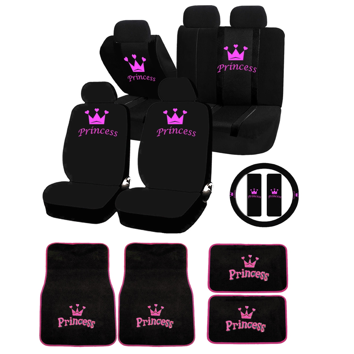 Carpet Floor Mats Set Car Truck SUV 