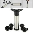 thumbnail image 4 of Wine Stopper With Vacuum Pump Bar Accessories Air Lock Aerator Stainless Steel Bottle Stopper Keep Wine Fresh Saver Sealing, 4 of 5