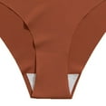 thumbnail image 5 of Womens Cotton Panties - Low Rise Cheeky Underwear in Coffee, Breathable & Seamless Everyday Briefs, Tag-Free Comfort (1-Pack),Size XL, 5 of 5