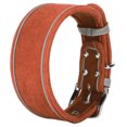 thumbnail image 4 of Pet Reflective Collars, Adjustable Light Dog Collar Breathable  For Pets Red,Pink,Brown,Dark Blue, 4 of 8