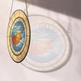 thumbnail image 4 of Cyprus Travel Decor Suncatcher Stained Glass Window Hanging, Gift for Traveller, Collection of Country Travel Souvenirs for Family and Friends, Cyprus Map and Flag Décor, 4 of 6