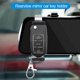 thumbnail image 3 of 1 soporte para parasol de coche, clip para control remoto de puerta de garaje, 45-67 mm, soporte de clip de sujeción automático, accesorios para coche, 3 of 5