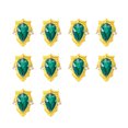 thumbnail image 2 of opvise 10Pcs Nail Ornament Elegant Durable Nail Decoration Fashion Nail Glitters P, 2 of 8