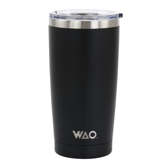 WAO 18 oz. Thermal Tumbler with Acrylic Lid in Matte Black