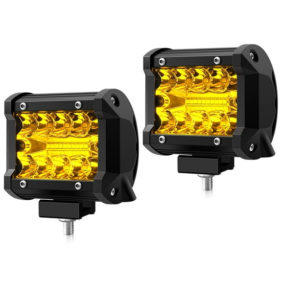 Pods LED WinPower de 4 pulgadas, 120 W, 1200 lm, haz combinado para puntos de inundación