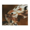thumbnail image 4 of SUNENAT A Family Giraffe Funny Animal Wooden Frame Modern Canvas Prints Painting Wall Art for Home Decoration Wall Decor, 16 x 20 Inches, 4 of 4
