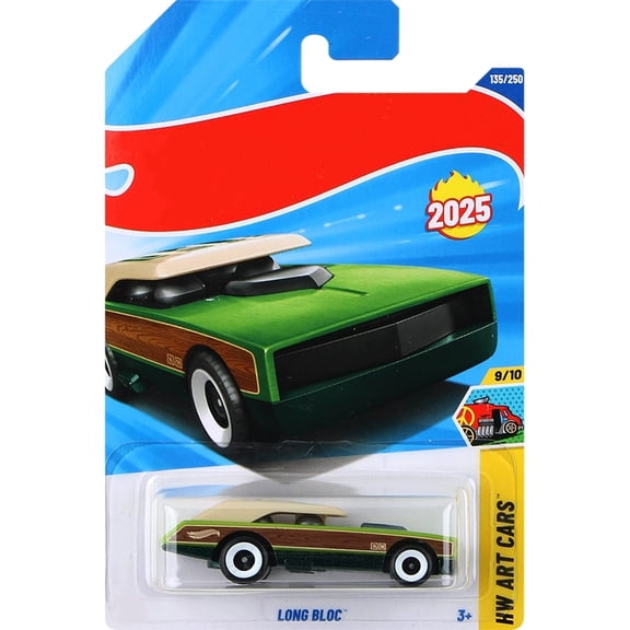 HW 2025 Long Bloc (Green) HW Art Cars