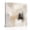 Taupe, Soft Cream, variant on Canvas Wall Art, Beige Abstract Framed Canvas Prints for Bathroom Desk, Modern Gradient Mottled Vintage Stripes Small Gallery Wrapped Wall Decor for Home Office, Gifts, 8"x8" Ship Next Day