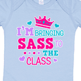 thumbnail image 4 of Inktastic Back to School I'm Bringing Sass To The Class with Crown Girls Baby Bodysuit, 4 of 5