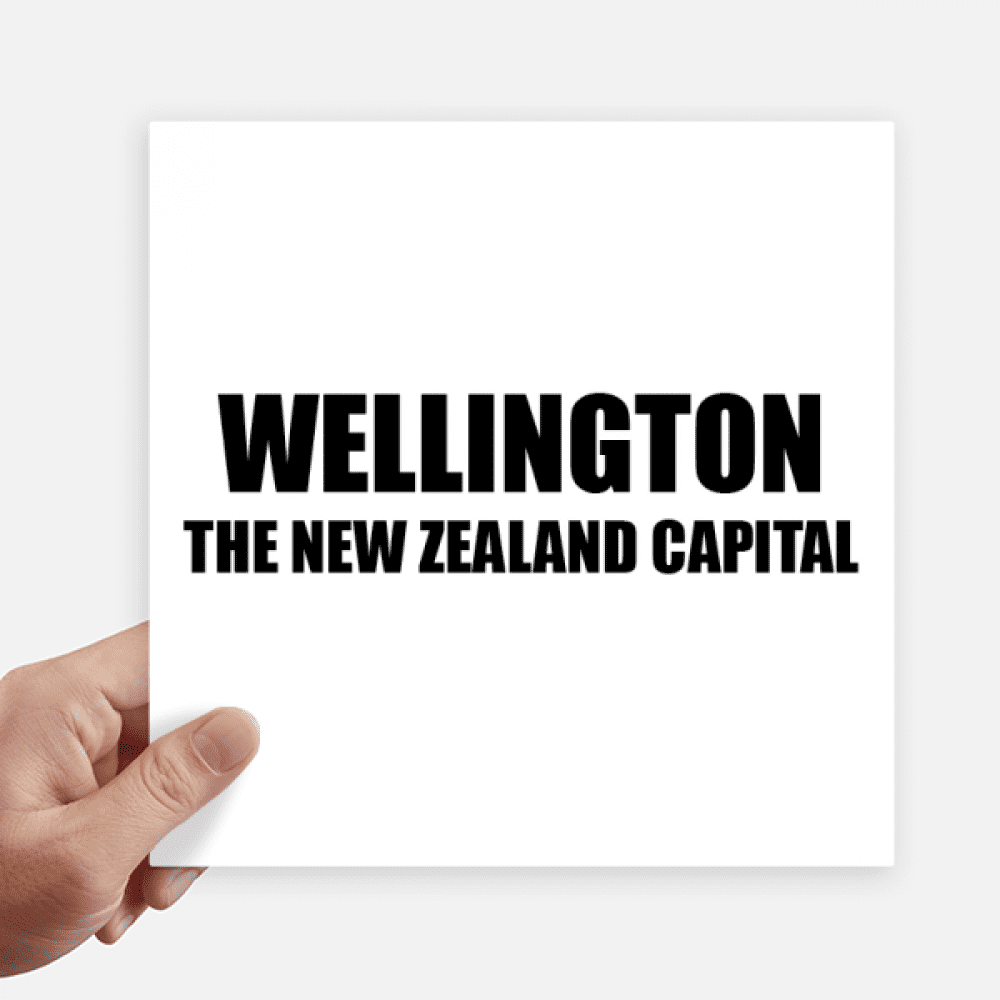 Wellington The New Zealand Capital Sticker Tags Wall Picture Laptop