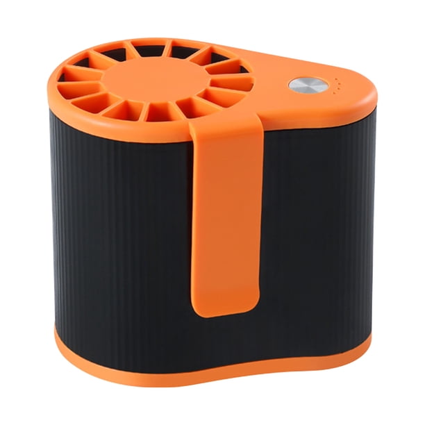 Mini ventilador portátil para exteriores, ventilador de cintura colgante