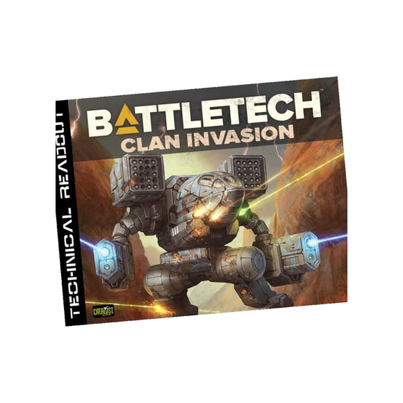 Libro Catalyst Game Labs Battletech Informe Técnico Invasión Clan