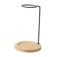 thumbnail image 2 of predolo Coffee Dripper Holder Wooden Filter Holder Multipurpose Accessory Reusable Decor Wood Color, 2 of 8