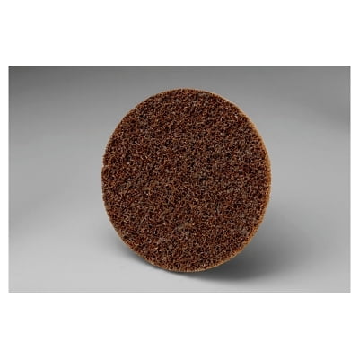 Roloc Surface-Conditioning Disc, 3 In, Tr, Coarse, Aluminum Oxide, 18000 Rpm, Brown | Bundle of 5 Each